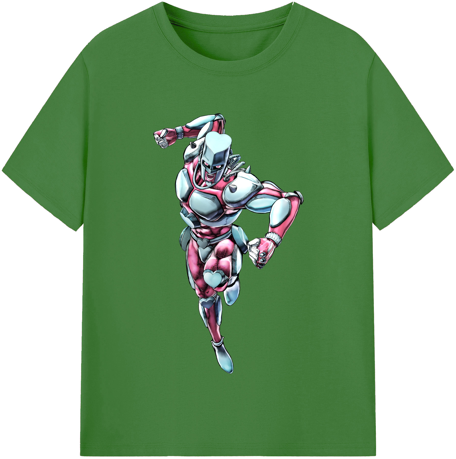 （画像用） ジョジョの奇妙な冒険 ひがしかた じょうすけ JoJo's Bizarre Adventure Higashikata Josuke レディースカジュアルプリントTシャツ（綿100％）